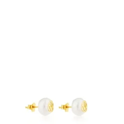 Pendientes de oro Rosa d'Abril