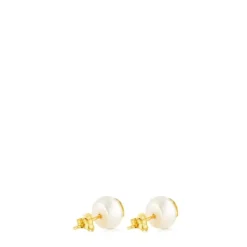 Pendientes de oro Rosa d'Abril