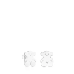 Pendientes de plata 1cm. TOUS Bear