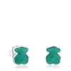 Pendientes de plata con amazonita New Color