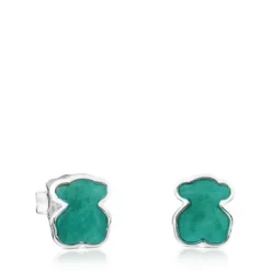 Pendientes de plata con amazonita New Color