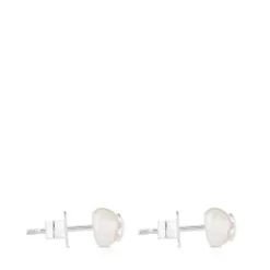 Pendientes de plata y perlas cultivadas Icon Pearl