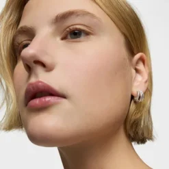 Pendientes doble aro de plata TOUS Fellow