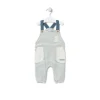 Peto de bebé de tirantes Classic azul