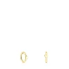 Piercing de oreja TOUS Basics de acero IP dorado