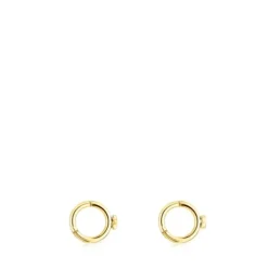 Piercing de oreja TOUS Basics de acero IP dorado