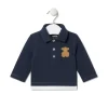 Polo Casual azul marino
