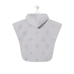 Poncho de rizo Rus MS Gris