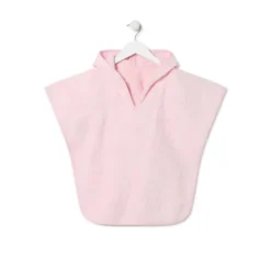 Poncho de rizo Rus MS Rosa