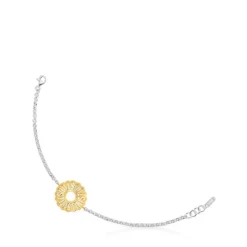 Pulsera cadena bicolor Miranda