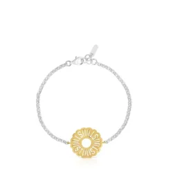 Pulsera cadena bicolor Miranda