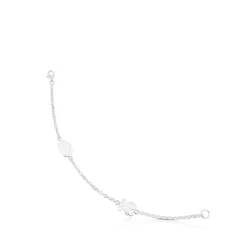 Pulsera cadena de plata con motivo TOUS Bear