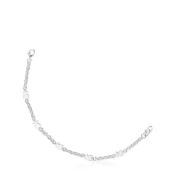Pulsera cadena de plata y motivos oso Sweet Dolls