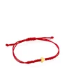 Pulsera corazón de cordón en color rojo y oro Sweet Dolls XXS