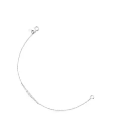 Pulsera de oro blanco con diamantes Riviere
