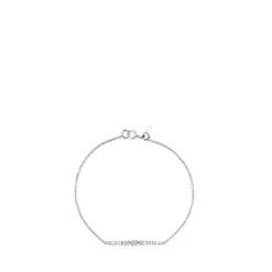 Pulsera de oro blanco con diamantes Riviere