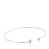 Pulsera de oro blanco y diamantes Puppies