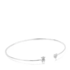 Pulsera de oro blanco y diamantes Puppies