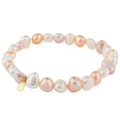 Pulsera de oro y perlas cultivadas barrocas TOUS Pearls