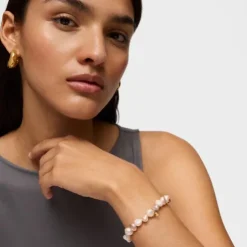 Pulsera de oro y perlas cultivadas barrocas TOUS Pearls