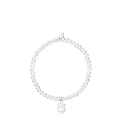 Pulsera de plata y perlas TOUS Icon Color