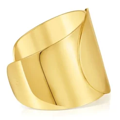 Pulsera esclava con baño de oro 18 kt sobre plata Eugenia X TOUS