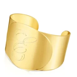 Pulsera esclava con baño de oro 18 kt sobre plata Eugenia X TOUS