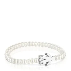 Pulsera niño de perlas y plata Sweet Dolls