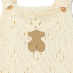 Ranita de punto de bebé Tricot crudo