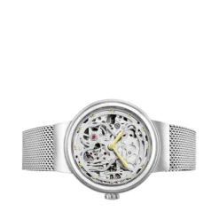 Reloj analógico automático Rond de acero