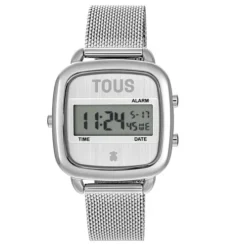 Reloj digital con brazalete de acero D-Logo New