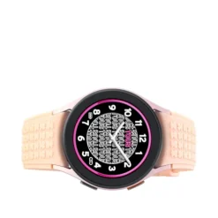 Reloj smartwatch Samsung Galaxy Watch 5 X TOUS de Aluminio rosado con correa de silicona rosa