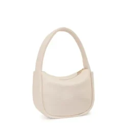 Saca pequeña de piel beige TOUS Miranda