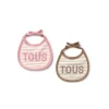 Set de baberos de bebé Classic rosa