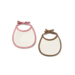 Set de baberos de bebé Classic rosa