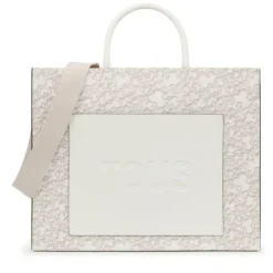 Shopper grande Amaya gris claro Kaos Mini Evolution New