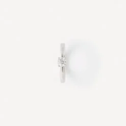 Solitario de oro blanco con diamante TOUS ATELIER UNIQUE PIECES