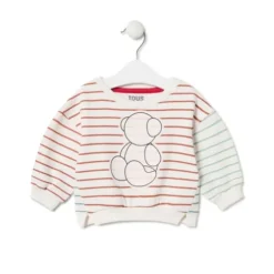 Sudadera a rayas con Bold Bear Casual único