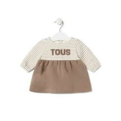 Vestido de bebé niña Classic beige