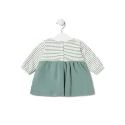 Vestido de bebé niña Classic verde