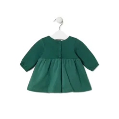 Vestido de bebé niña Trend verde