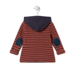 Vestido de niña con capucha Blue azul marino